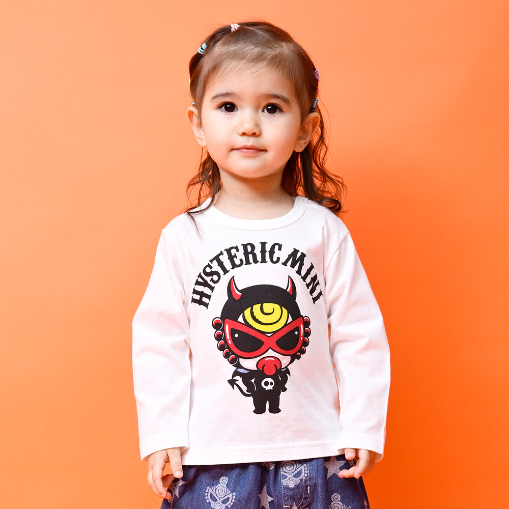 [8月予約商品]DEVILKIN しっぽ付き 長袖Tシャツ