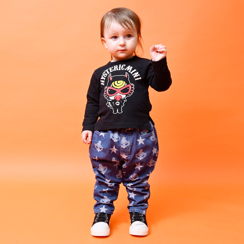 [8月予約商品]DEVILKIN しっぽ付き 長袖Tシャツ