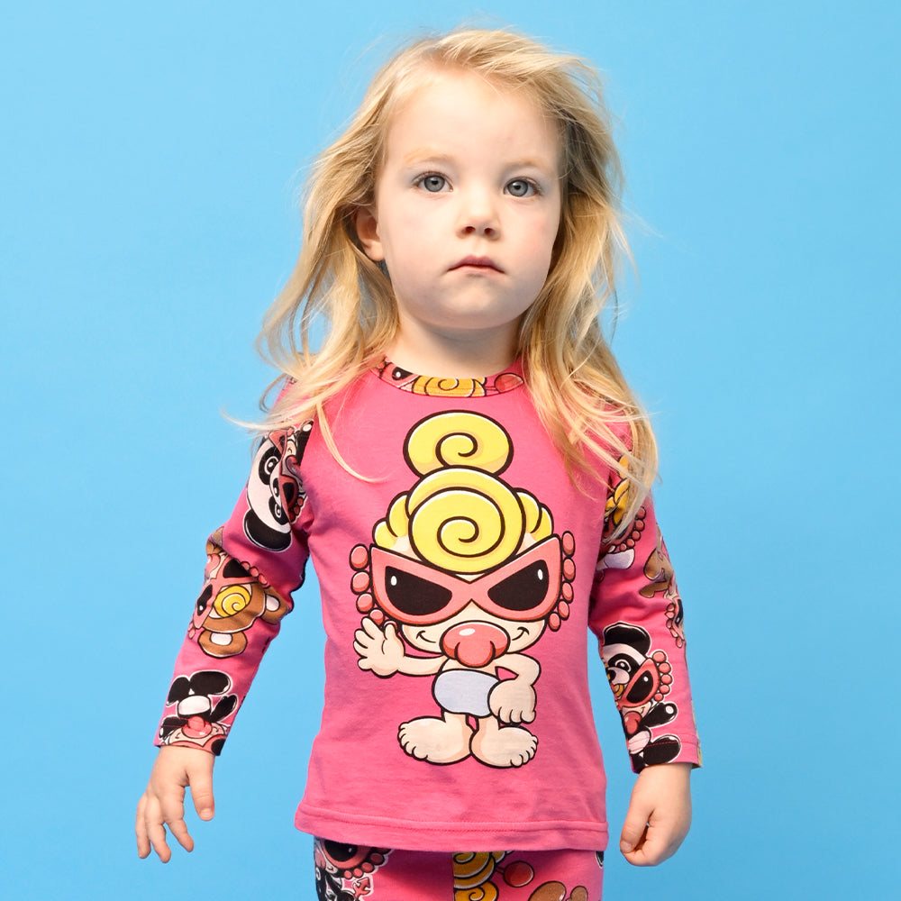 PLUMP MINI ラグラン 長袖Tシャツ