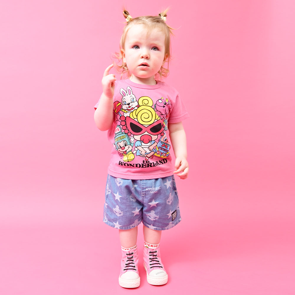 [6月予約商品]HYS MINI WONDERLAND ALLSTARS 半袖Tシャツ
