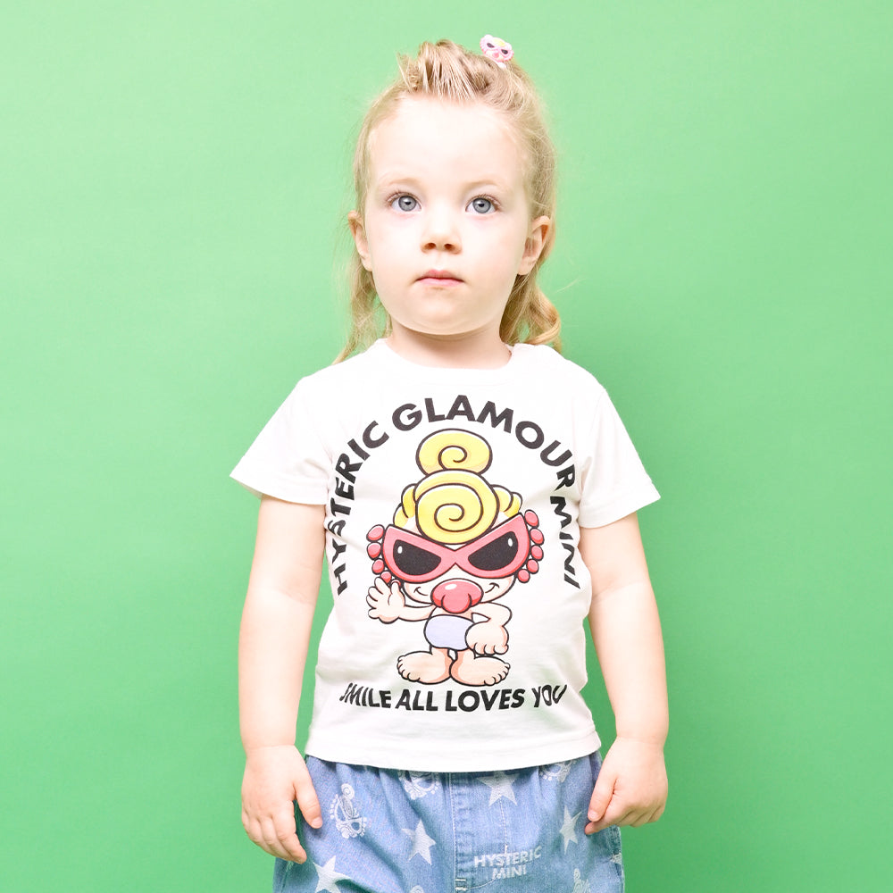 PLUMP MINI WITH A SMILE 半袖Tシャツ – Hystericmini OnlineStore