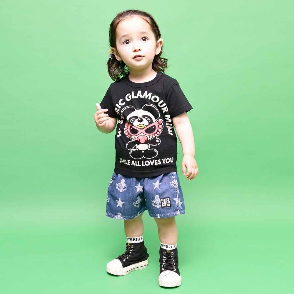 [6月予約商品]PLUMP MINI WITH A SMILE 半袖Tシャツ