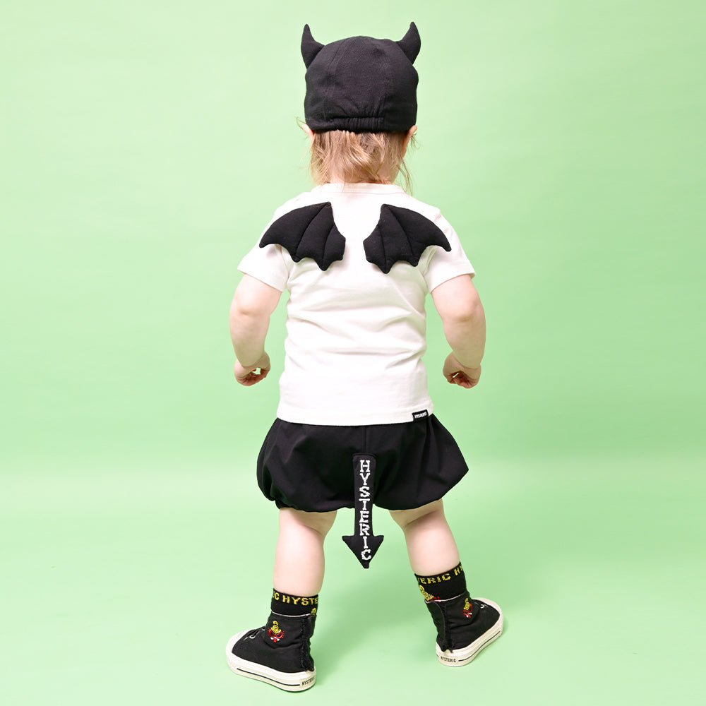 [6月予約商品]DEVILKIN 羽付き 半袖Tシャツ