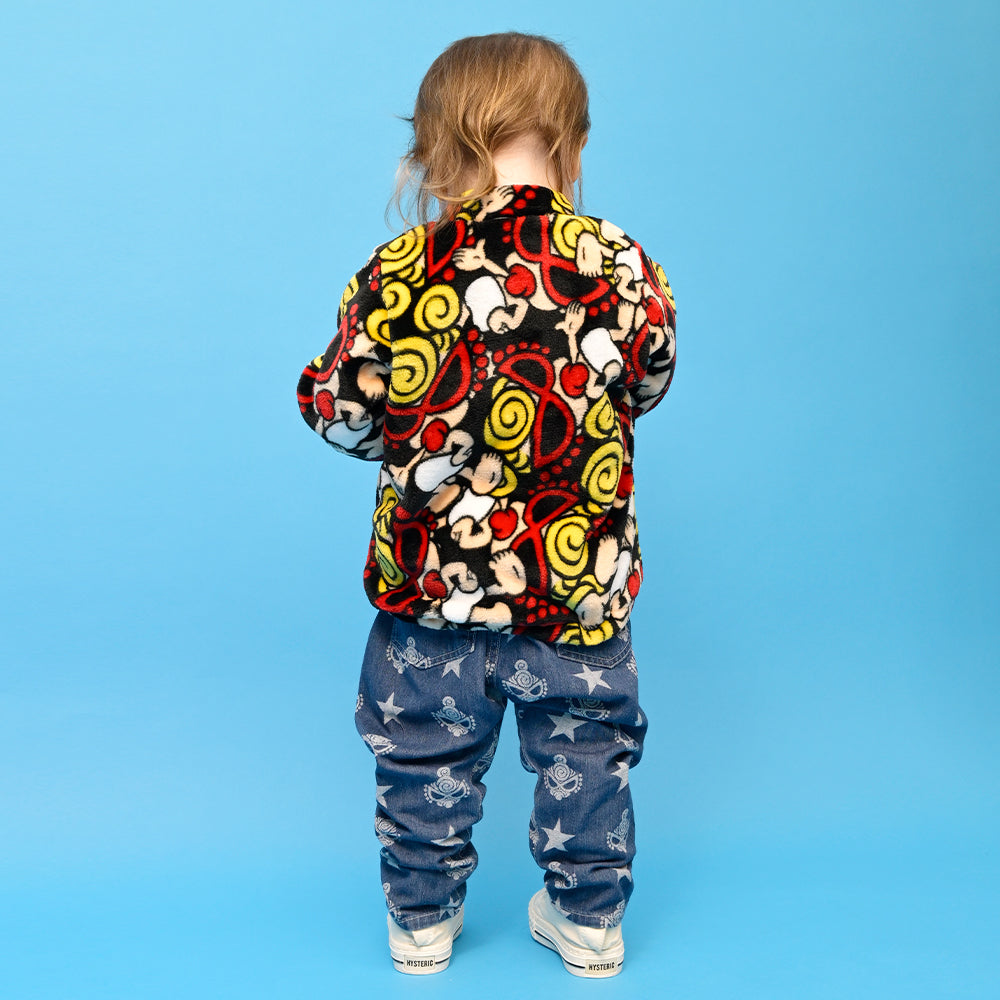 MINI 総柄 マイクロフリース ブルゾン
