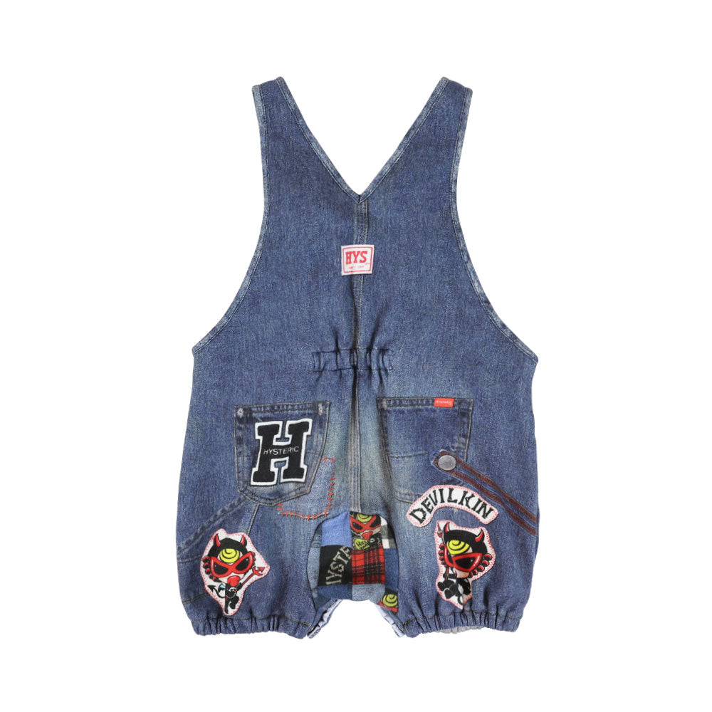 [7月予約商品]DEVILKIN Like a denim Viscotex サロペット