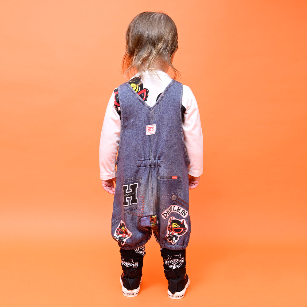 [7月予約商品]DEVILKIN Like a denim Viscotex サロペット