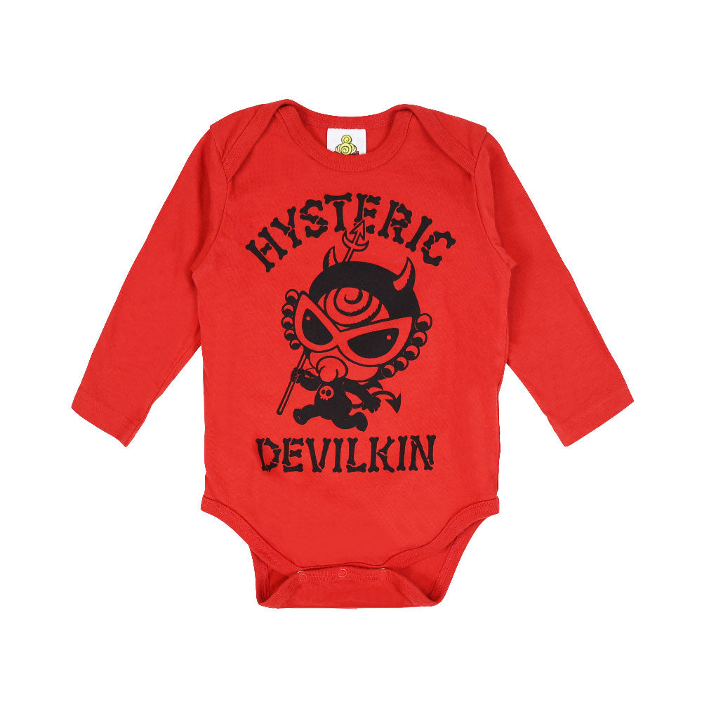 [7月予約商品]DEVILKIN 被り 長袖ロンパース