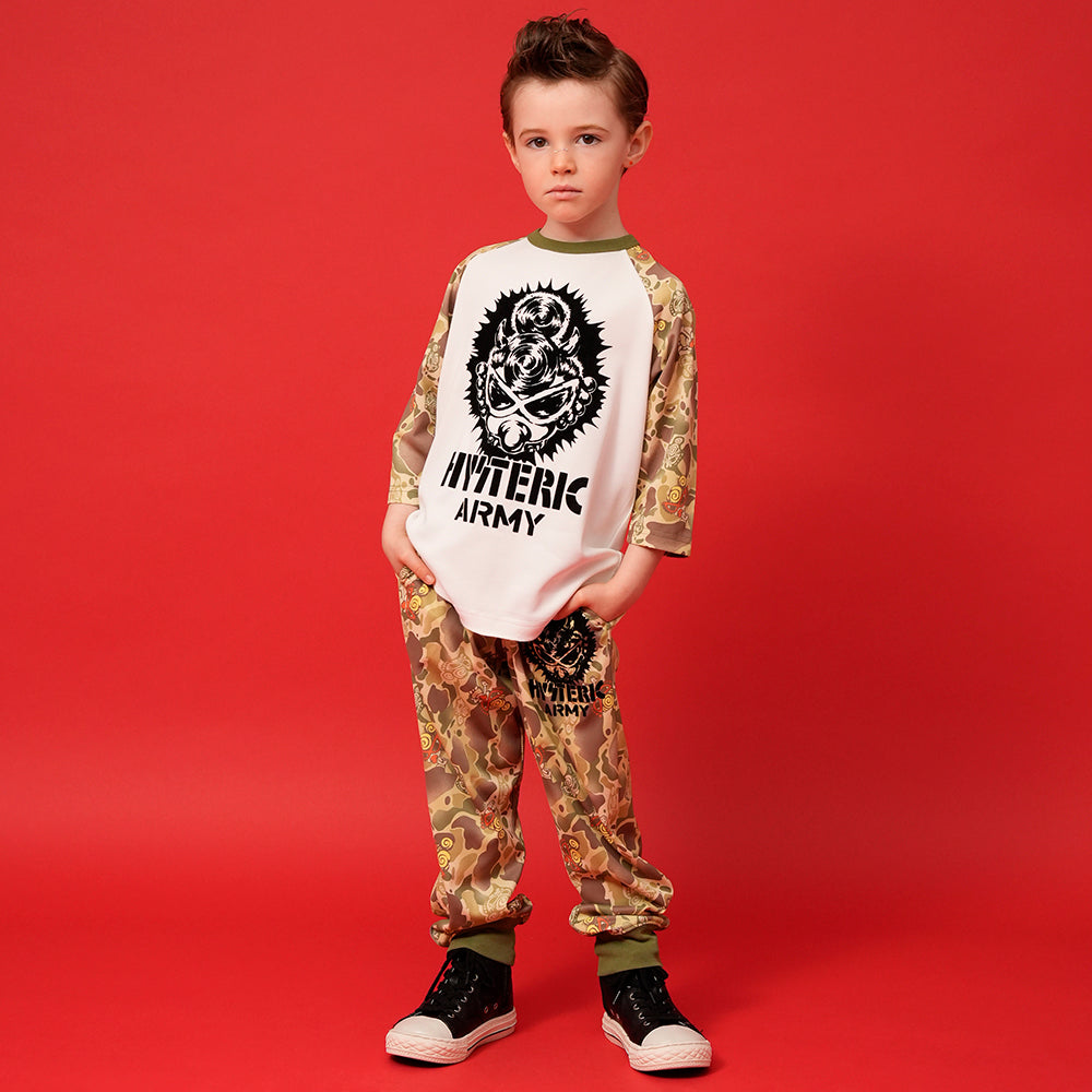 吸水速乾 DUCK HUNTER CAMO 7分丈 ラグランTシャツ
