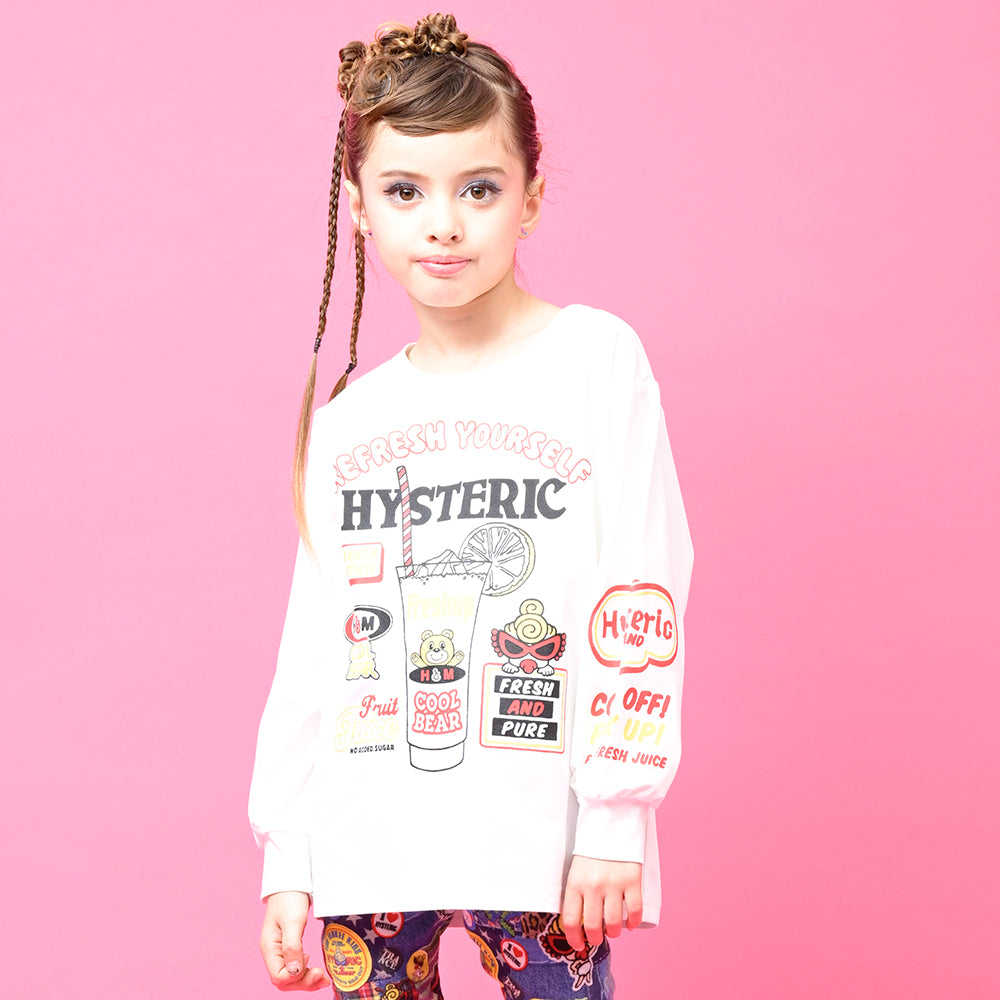 吸水速乾 HYSTERIC TO GO 長袖Tシャツ