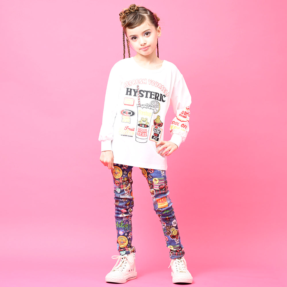 吸水速乾 HYSTERIC TO GO 長袖Tシャツ