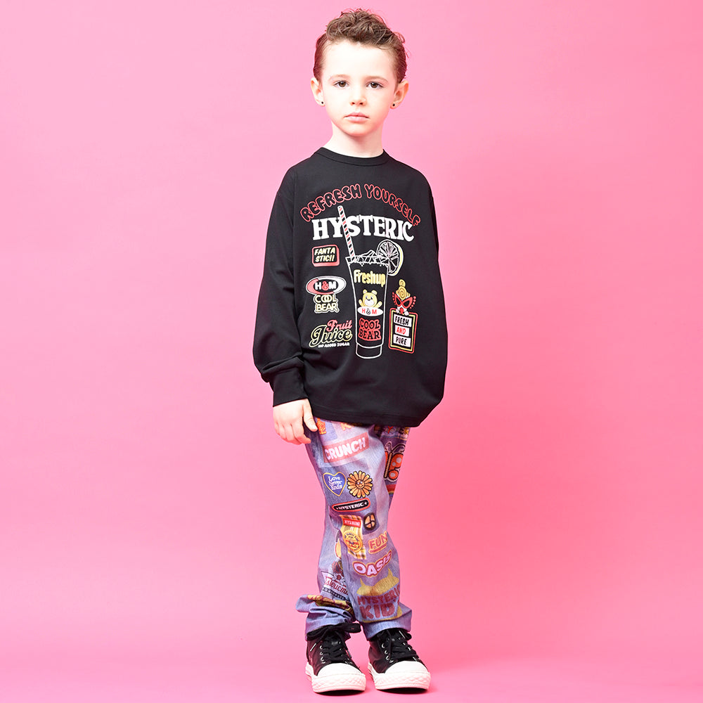 吸水速乾 HYSTERIC TO GO 長袖Tシャツ