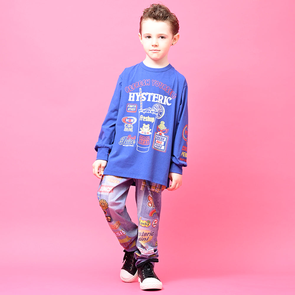 吸水速乾 HYSTERIC TO GO 長袖Tシャツ