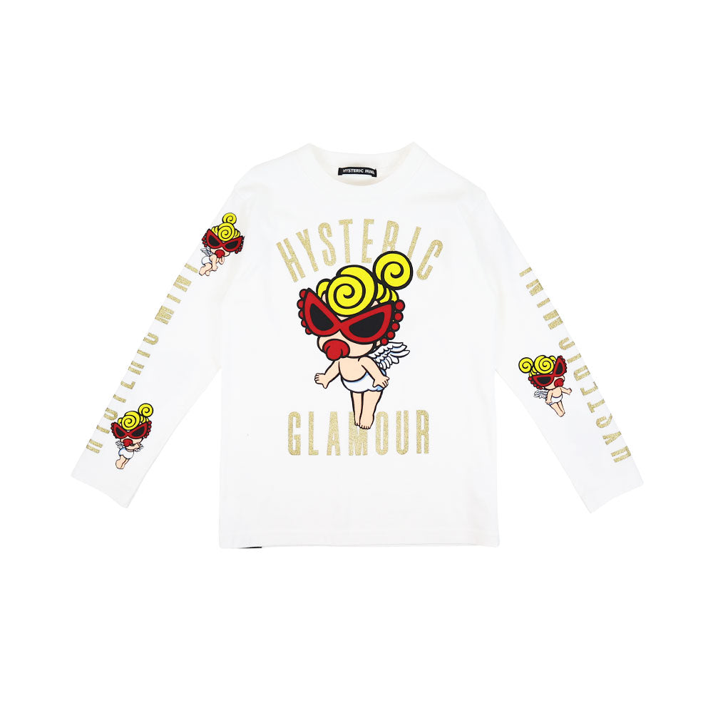 [7月予約商品]GLITTERING ANGEL MINI 長袖Tシャツ