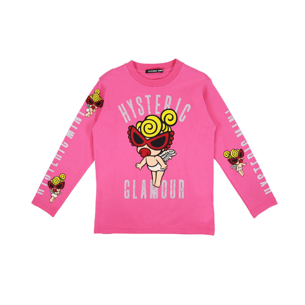 [7月予約商品]GLITTERING ANGEL MINI 長袖Tシャツ