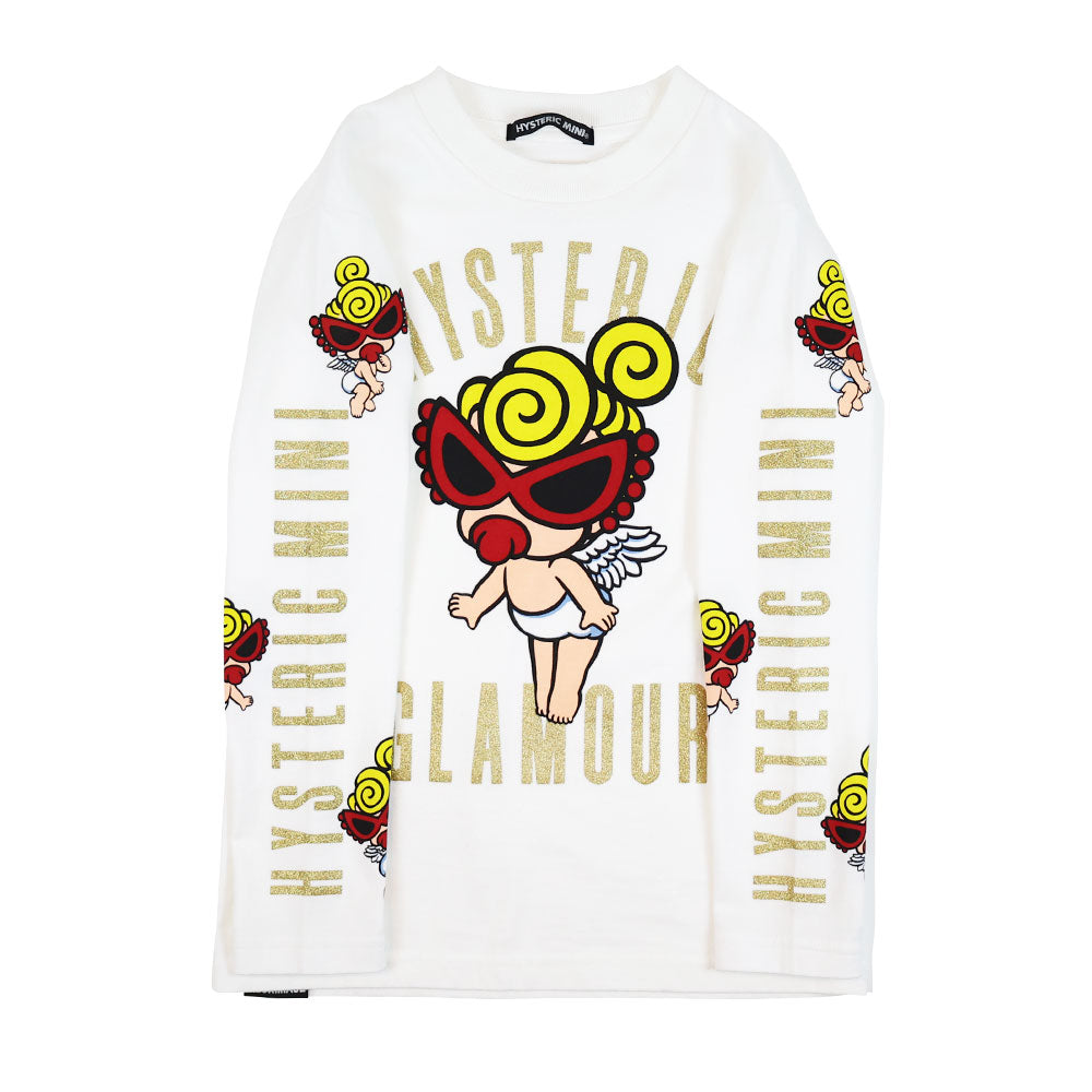 [7月予約商品]GLITTERING ANGEL MINI 長袖Tシャツ