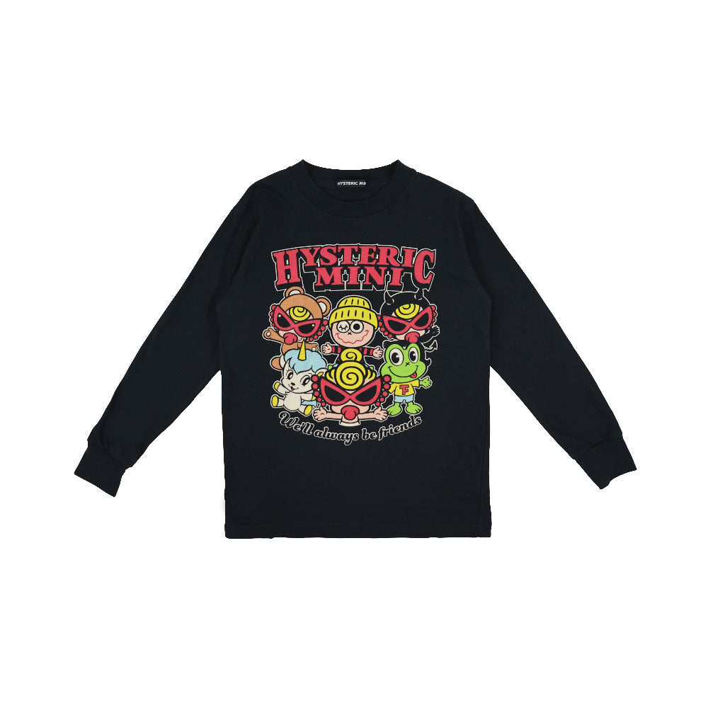 [7月予約商品]HYSTERIC MINI ALL STARS 長袖Tシャツ