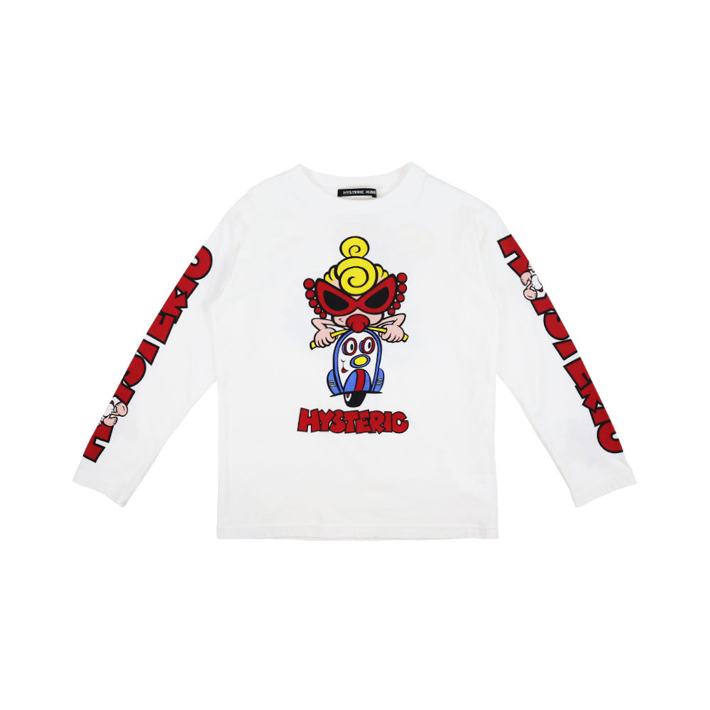 [7月予約商品]HIGH MINI STAR 長袖Tシャツ