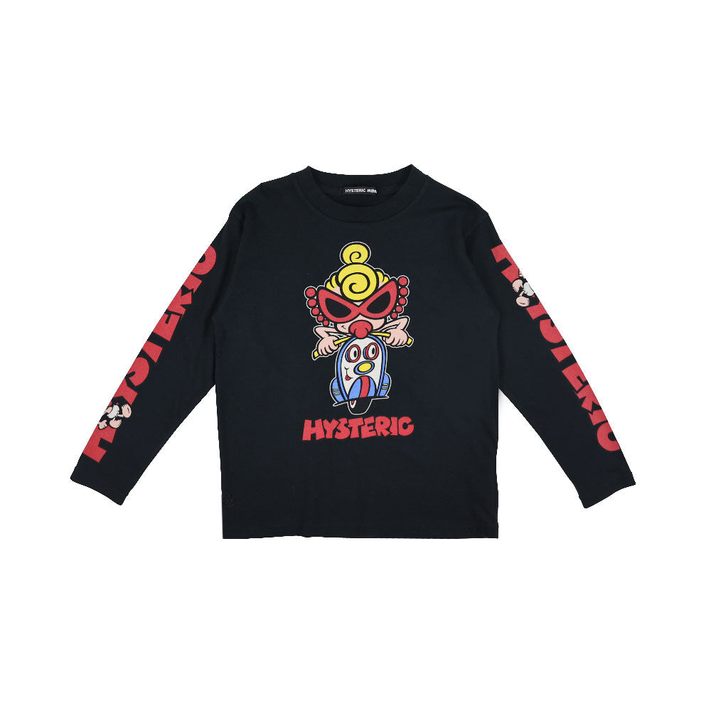 [7月予約商品]HIGH MINI STAR 長袖Tシャツ