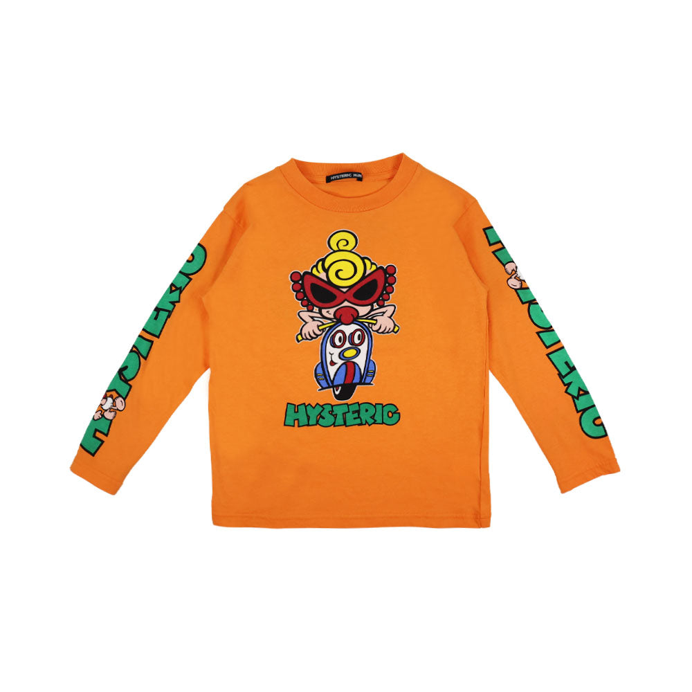 [7月予約商品]HIGH MINI STAR 長袖Tシャツ