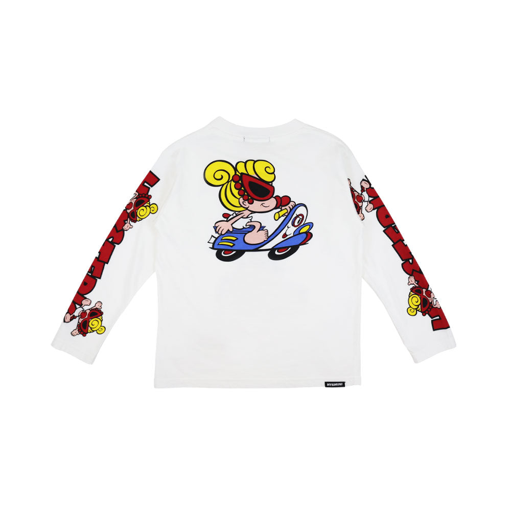 [7月予約商品]HIGH MINI STAR 長袖Tシャツ
