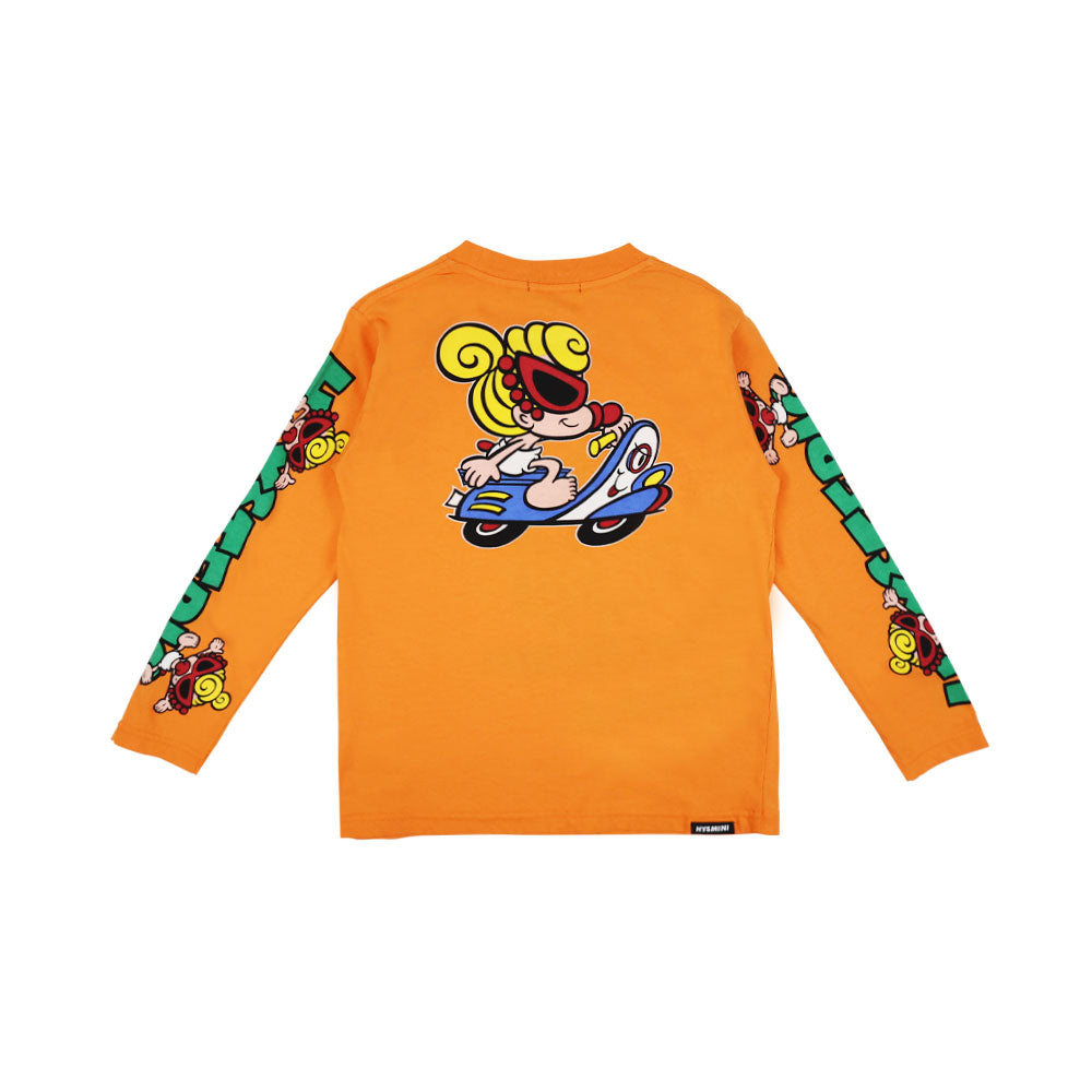 [7月予約商品]HIGH MINI STAR 長袖Tシャツ