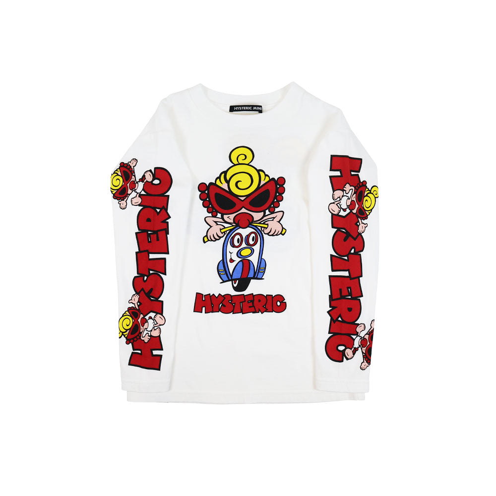 [7月予約商品]HIGH MINI STAR 長袖Tシャツ