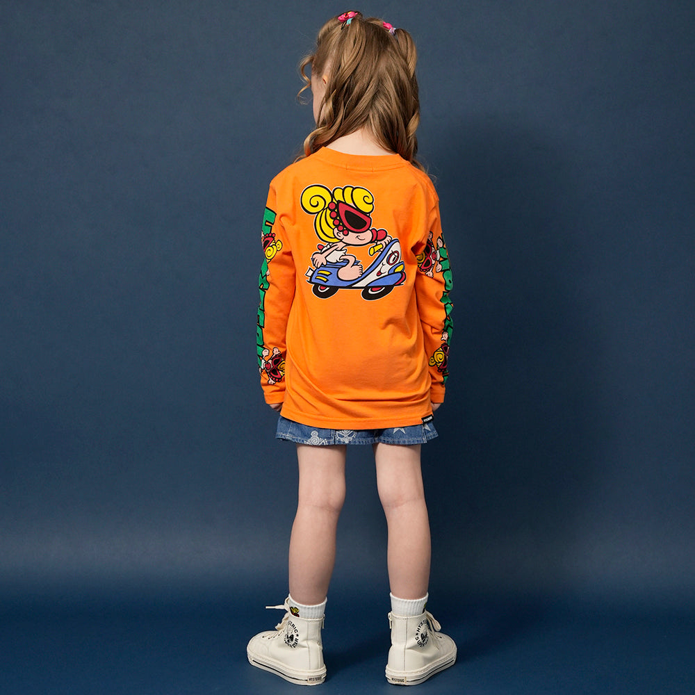 [7月予約商品]HIGH MINI STAR 長袖Tシャツ