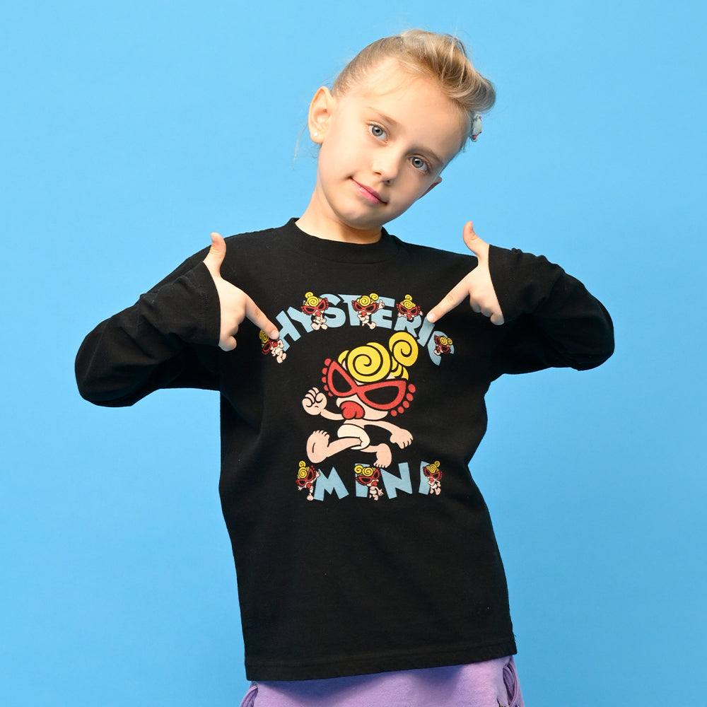 STANDARD MINI&LOGO 長袖Tシャツ