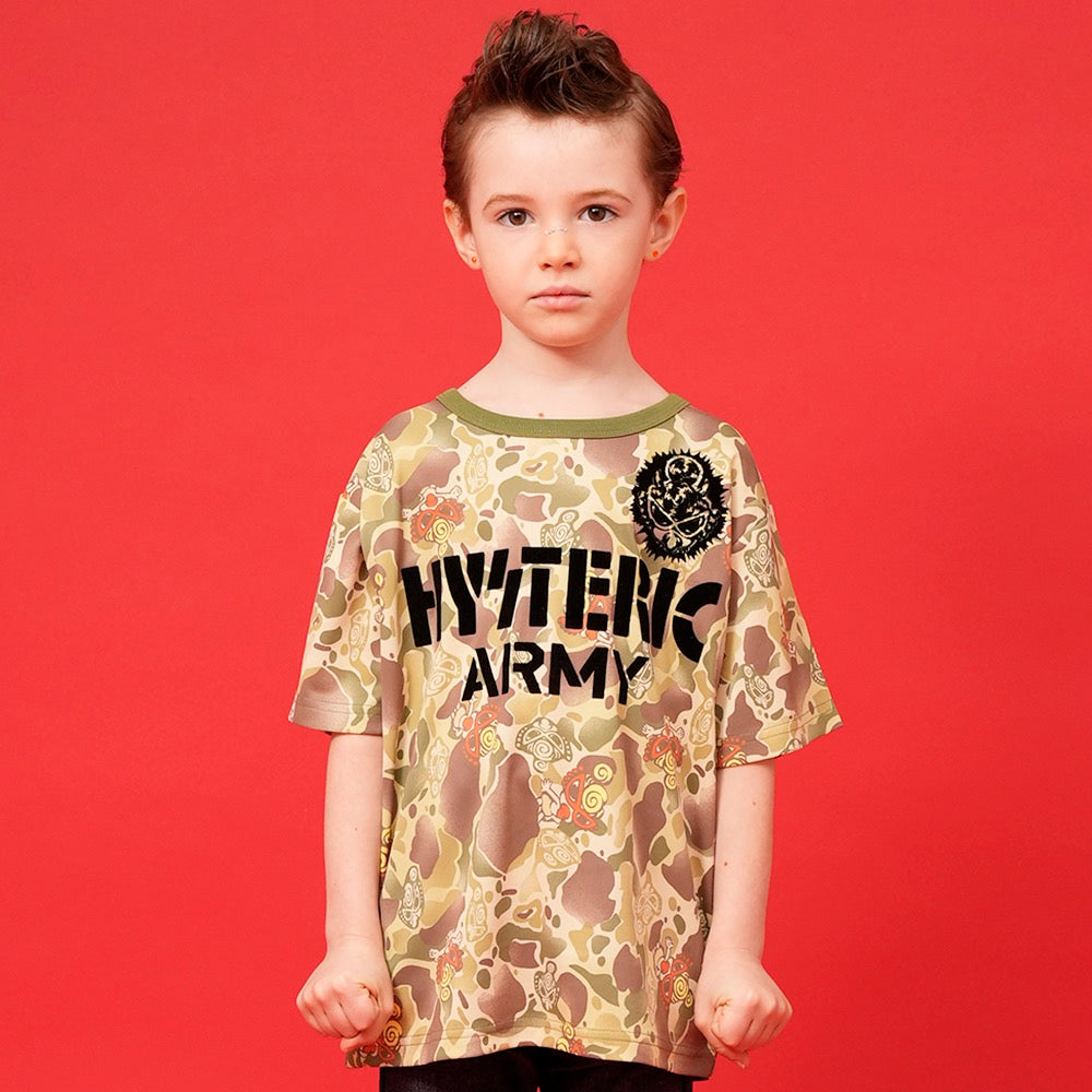吸水速乾 DUCK HUNTER CAMO総柄 半袖Tシャツ