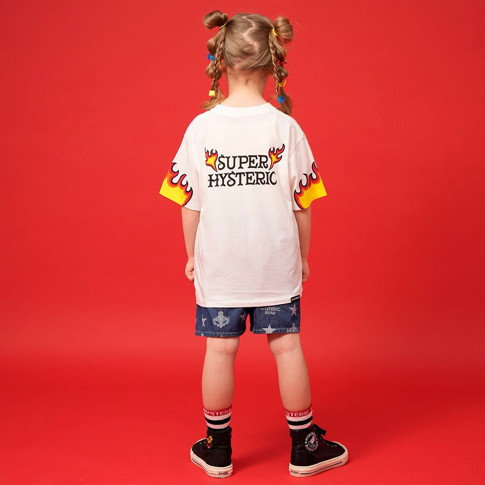 [6月予約商品]DRIVE LIKE A FIRE 半袖Tシャツ
