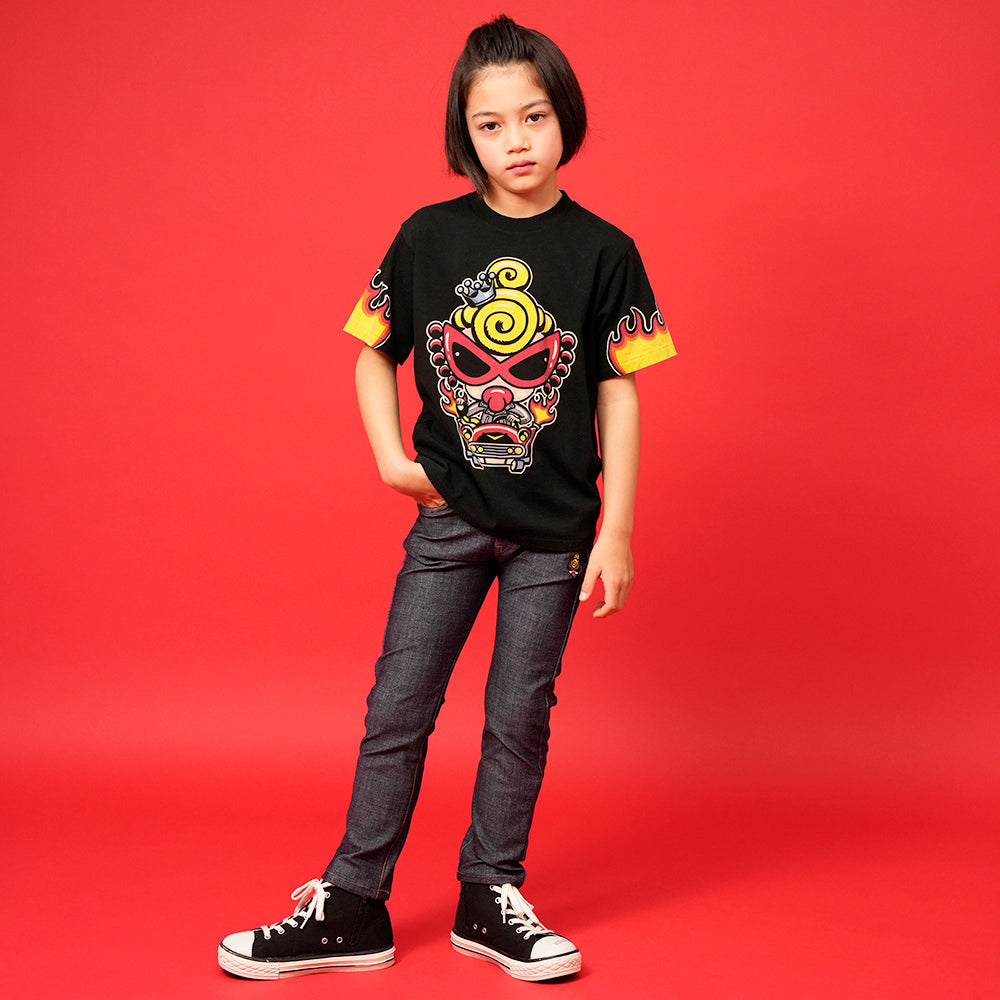 [6月予約商品]DRIVE LIKE A FIRE 半袖Tシャツ