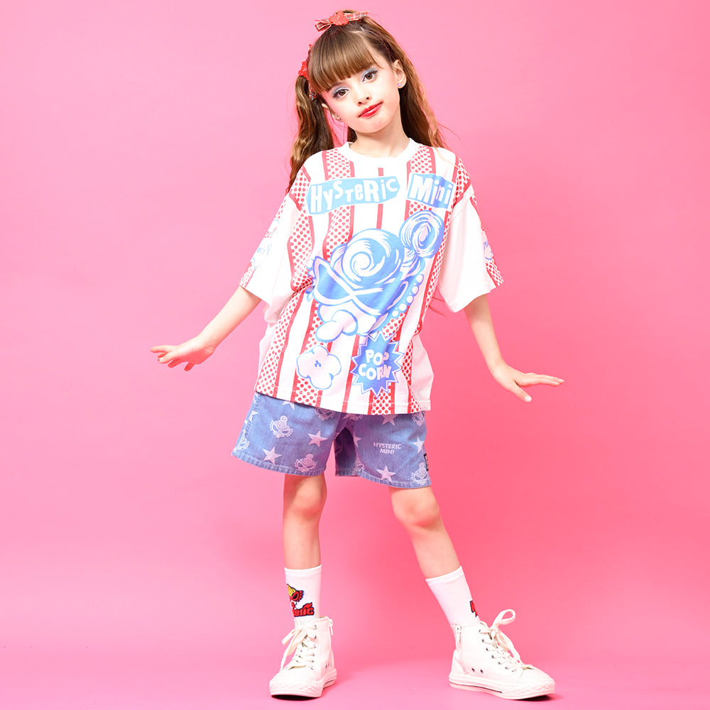 [6月予約商品]POP CORN MANIA 半袖Tシャツ