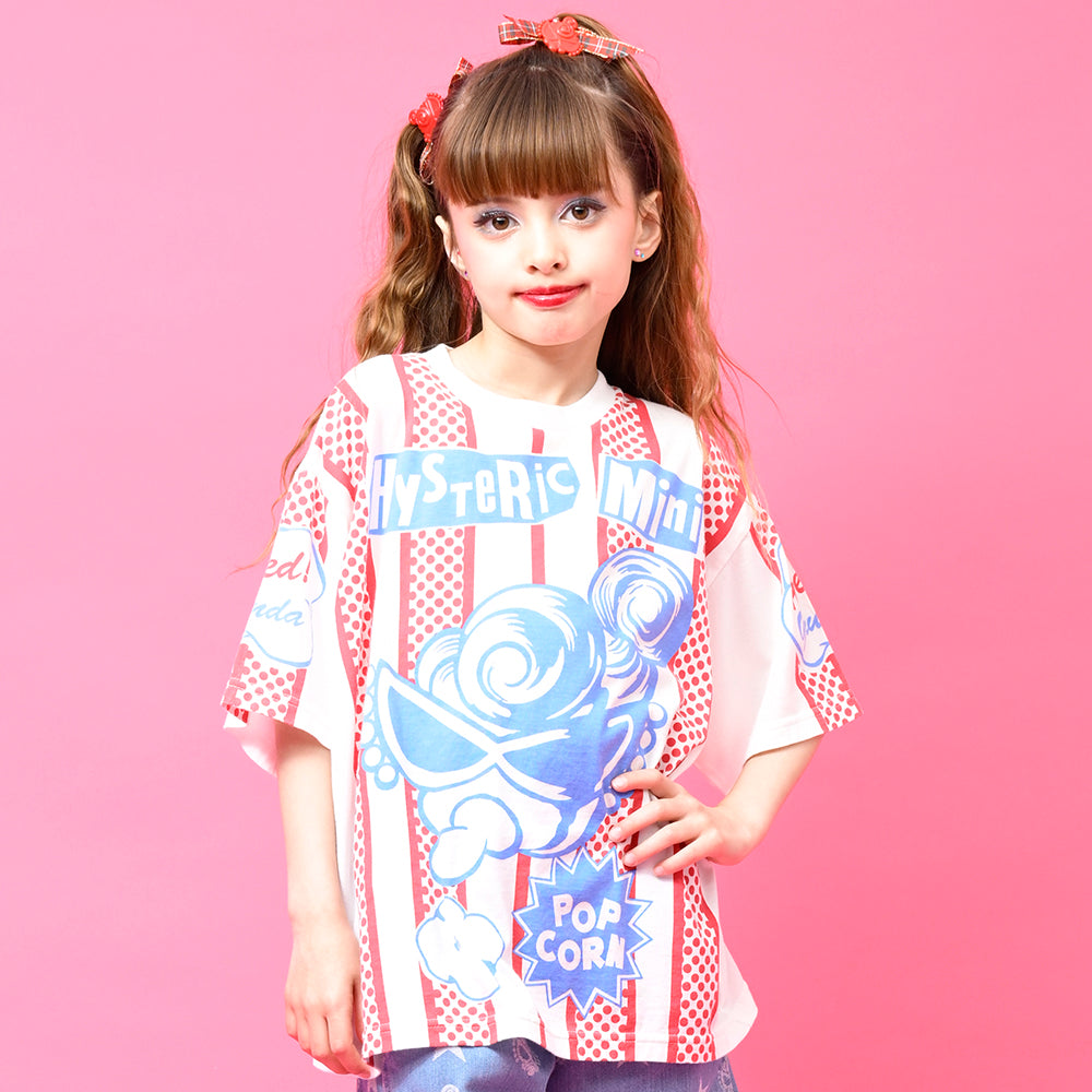 [6月予約商品]POP CORN MANIA 半袖Tシャツ