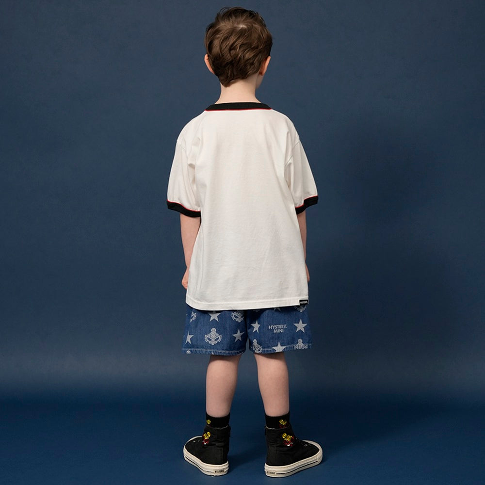 [6月予約商品]MINI WITH BOB&MARIE リンガーTシャツ