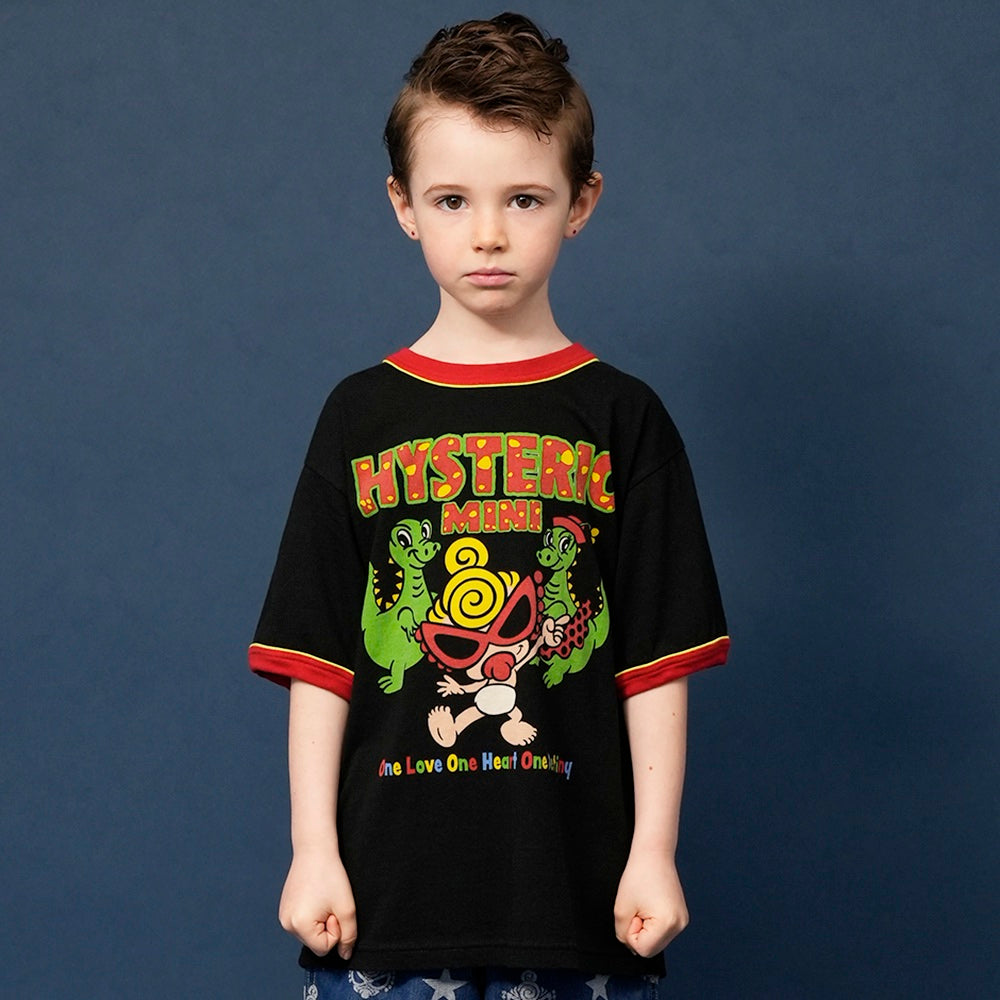 [6月予約商品]MINI WITH BOB&MARIE リンガーTシャツ