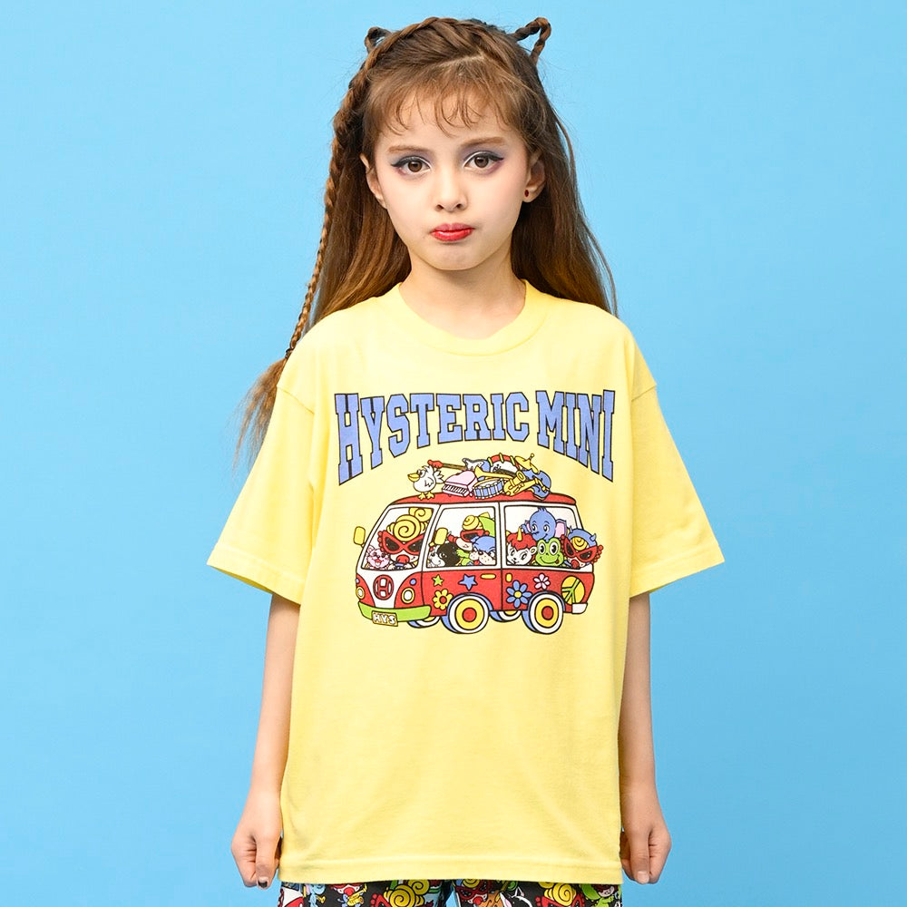 [6月予約商品]A DRIVE WITH HYS MINI BAND WAGON 半袖Tシャツ
