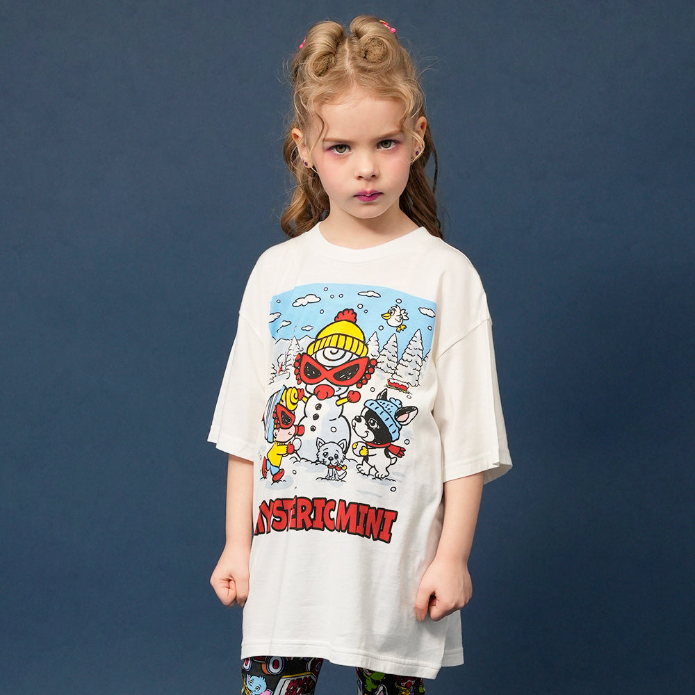 [6月予約商品]LET'S MAKE A SNOWMAN WITH J 半袖Tシャツ