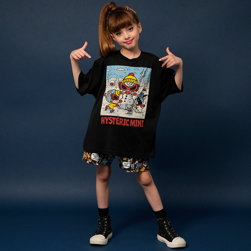 [6月予約商品]LET'S MAKE A SNOWMAN WITH J 半袖Tシャツ