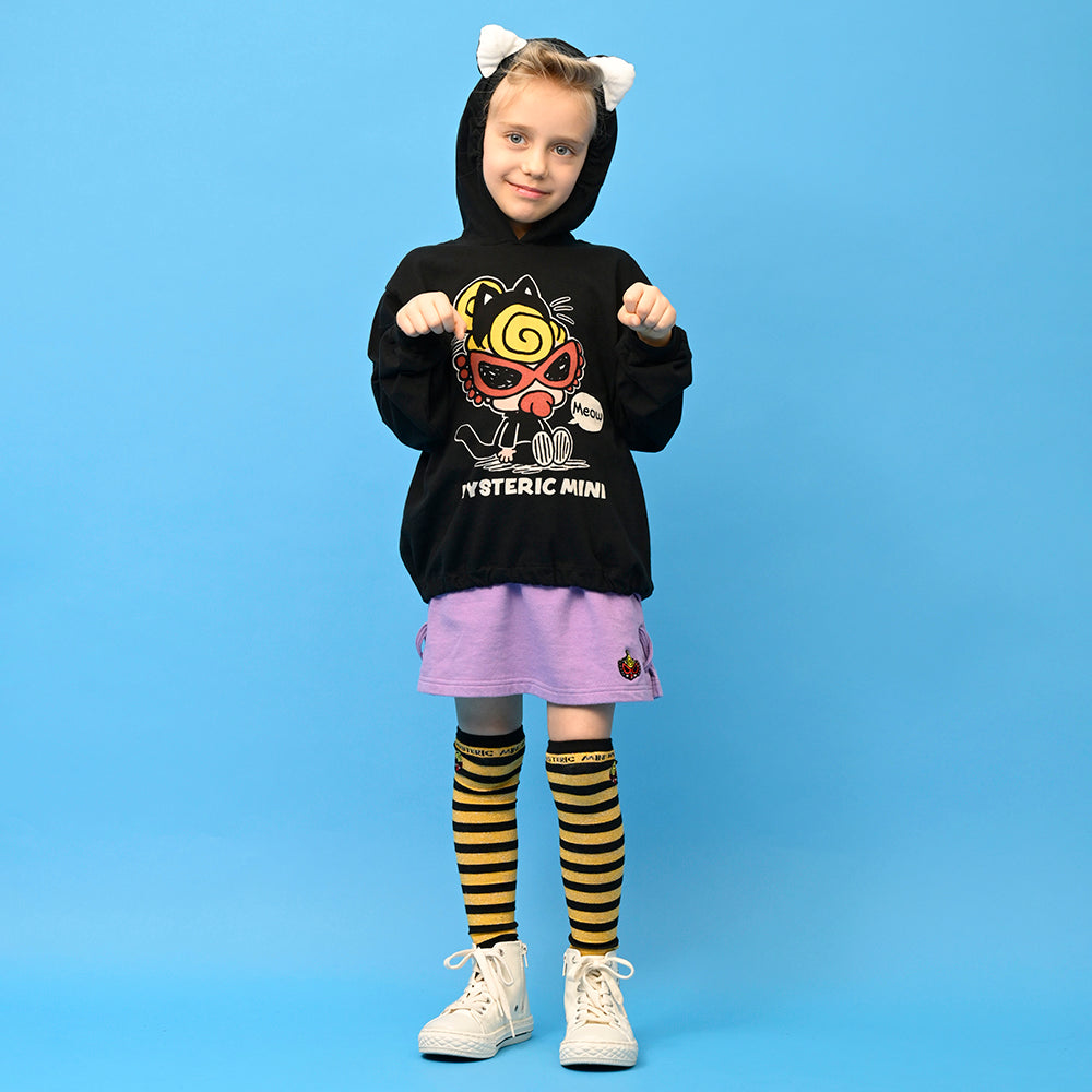 MEOW MINI 耳付き 薄手パーカー