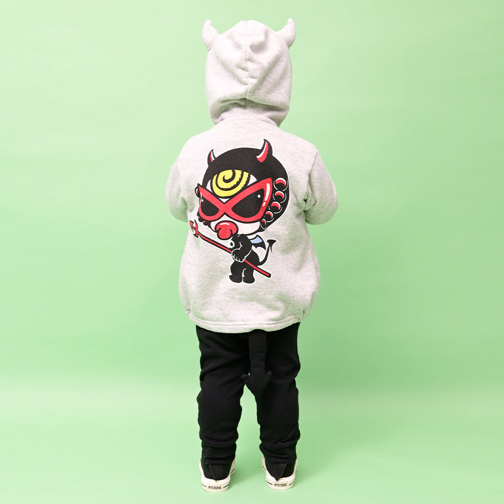 [8月予約商品]DEVILKIN つの付き 裏毛カーディガン