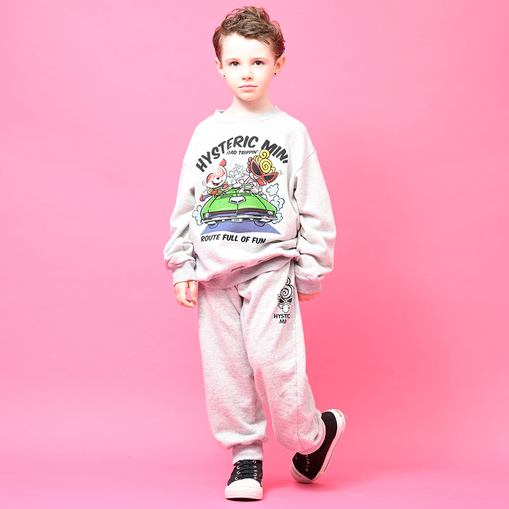 MINI FACE&LOGO 裏毛スウェットパンツ