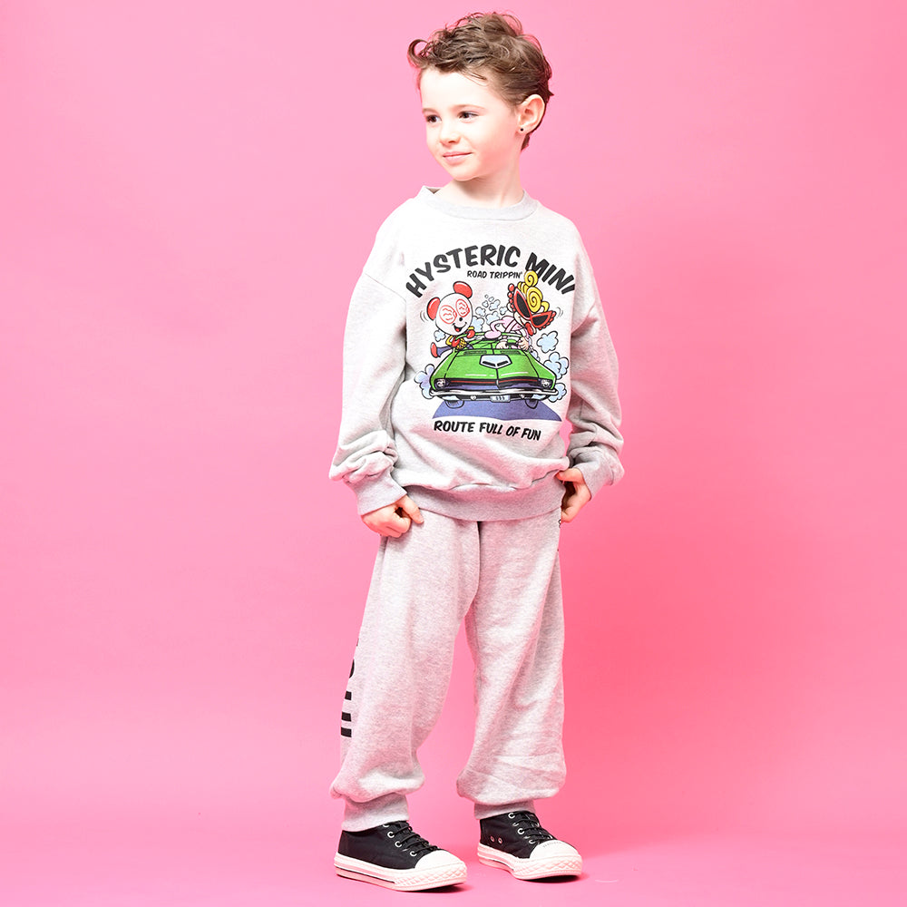 MINI FACE&LOGO 裏毛スウェットパンツ