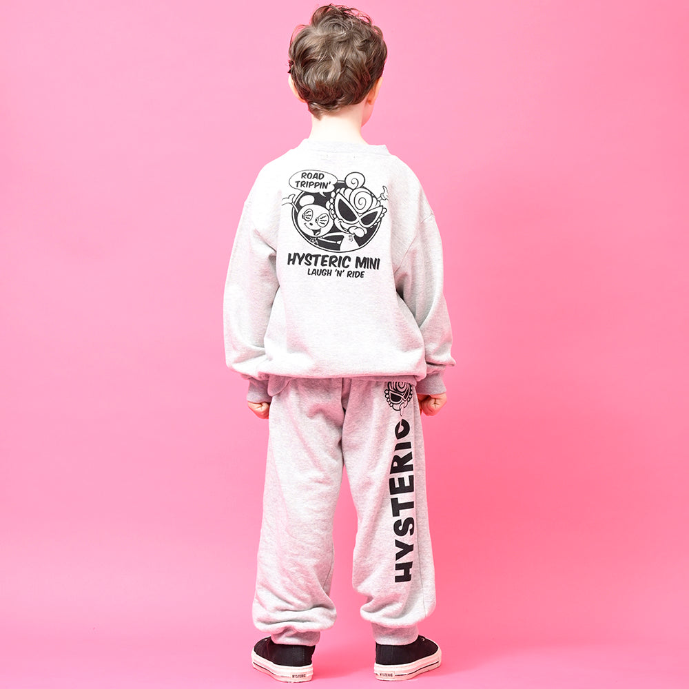 MINI FACE&LOGO 裏毛スウェットパンツ