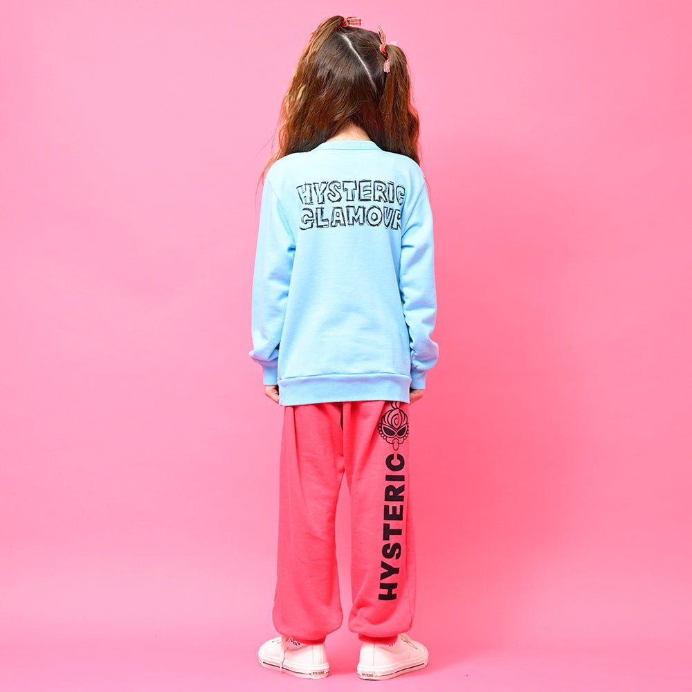 MINI FACE&LOGO 裏毛スウェットパンツ