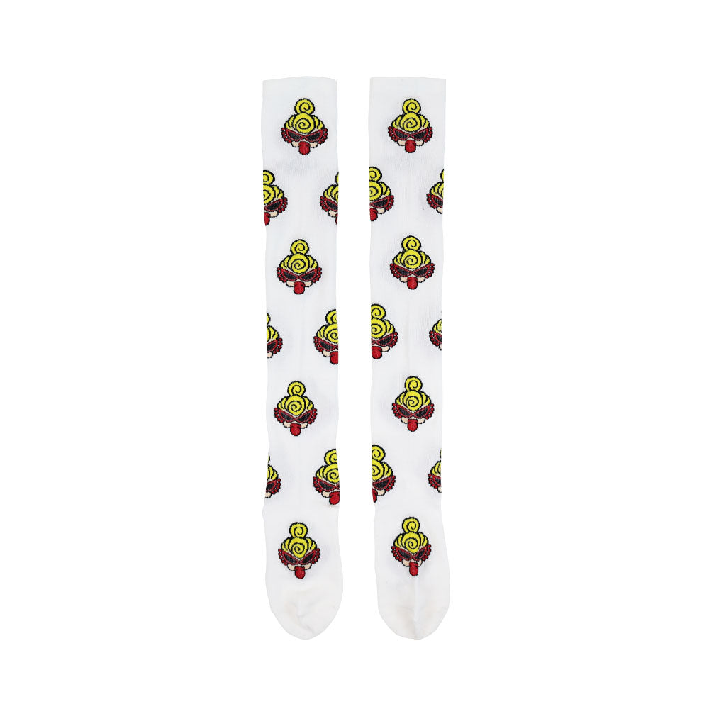 [7月予約商品]MINI FACE ニーハイソックス