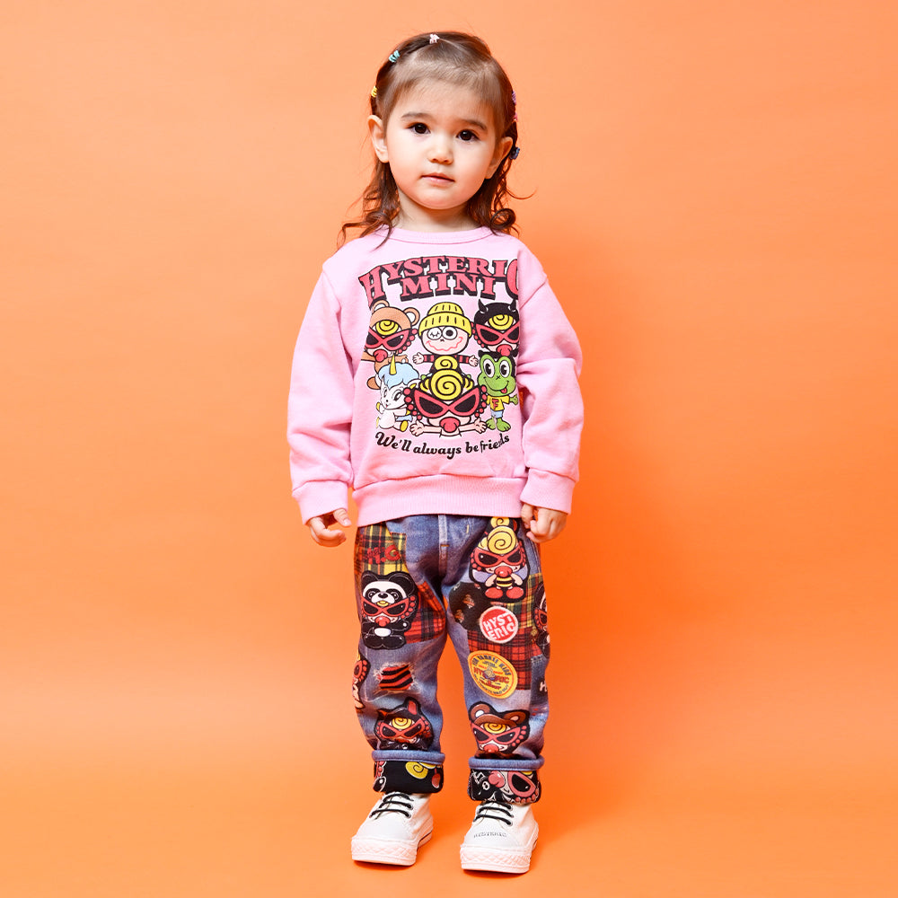 [9月予約商品]MINI&ALLSTARS 裏毛トレーナー