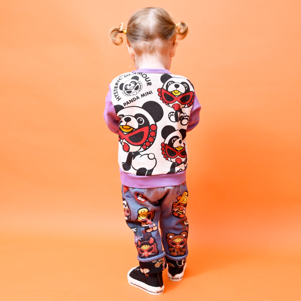 [10月予約商品]PANDA MINI 裏毛トレーナー