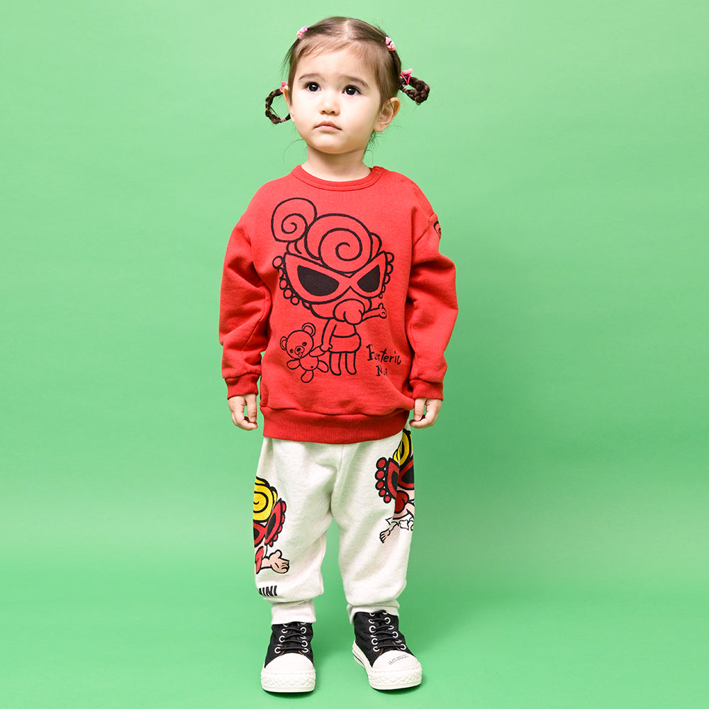 [9月予約商品]SELFISH BABY 裏毛トレーナー
