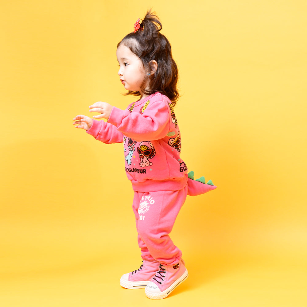 [9月予約商品]MINILA しっぽ付き スウェットパンツ