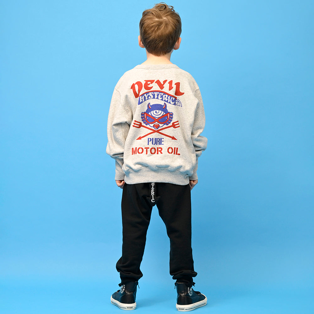 [9月予約商品]DEVILKIN しっぽ付き 10分丈 裏毛パンツ
